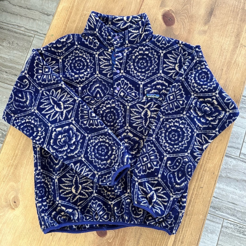 ￼ 1995 Vintage Patagonia Fleece Sweater RARE